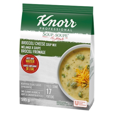 Knorr® Professionnel Soupe du Jour Brocoli Fromage 4 x 595 gr - 