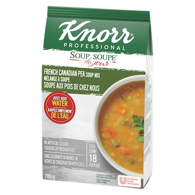 Knorr® Professionnel Soupe du Jour Soupe aux Pois de chez nous 4 x 789 gr - 