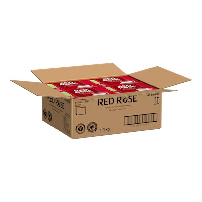 Red Rose® Thé Orange Pekoe 4 x 240 sachets par 1 tasse - 