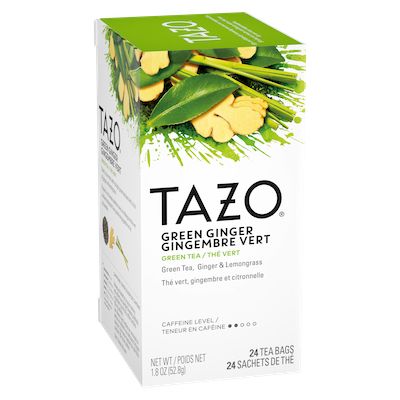 TAZO® Thé Gingembre Vert 6 x 24 sachets - Nous préparons nos propres mélanges avec TAZO® Thé Gingembre Vert 6 x 24 sachets: osez être différent