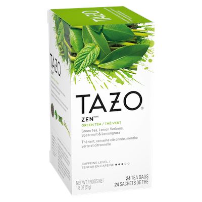 TAZO® Thé Zen 6 x 24 sachets - Nous préparons nos propres mélanges avec TAZO® Thé Zen 6 x 24 sachets: osez être différent