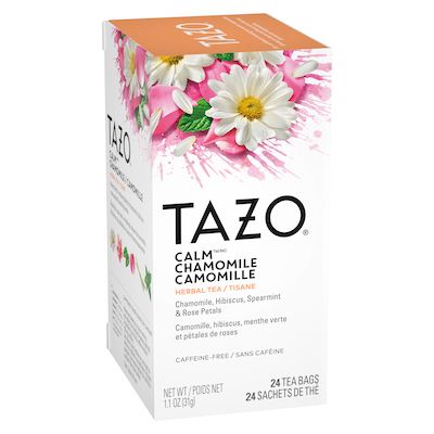 TAZO® Thé Calm Camomille 6 x 24 sachets - Nous préparons nos propres mélanges avec TAZO® Thé Calm Camomille 6 x 24 sachets: osez être différent