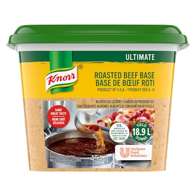 Knorr® Professionnel Ultimate Bouillon Base de Bœuf Rôti 6 x 454 gr - 