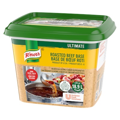 Knorr® Professionnel Ultimate Bouillon Base de Bœuf Rôti 6 x 454 gr - 