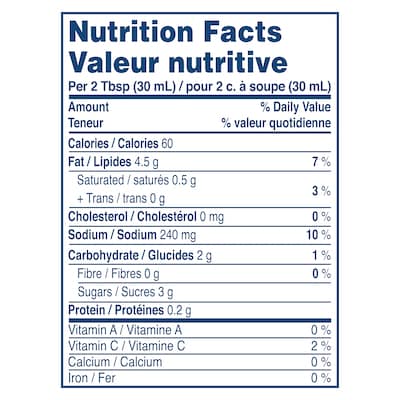 Hellmann's® Vinaigrette à la Pêche Fumée 2 x 3.78 L - Je suis constamment à la recherche de nouvelles combinaisons de saveurs comme la vinaigrette Hellmann's® à la Pêche Fumée (2 x 3.78 L) pour garder mes salades fraîches et excitantes pour mes clients.