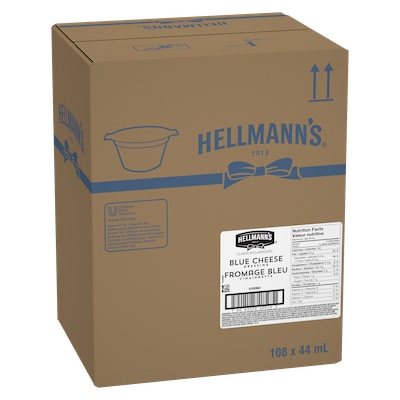Hellmann’s® Classiques Trempette Vinaigrette Fromage Bleu 108 x 44 ml - 