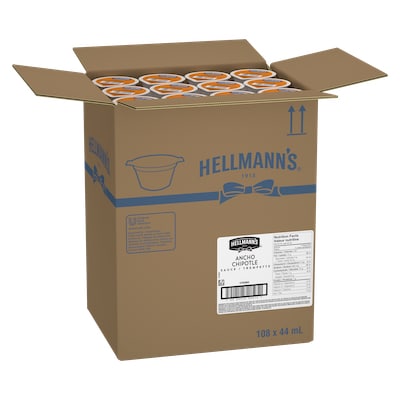 Hellmann’s® Trempette Ancho Chipotle 108 x 44 ml - 