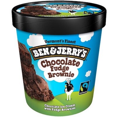 Ben & Jerry's Chocolate Fudge Brownie 8 x 473 ml - 