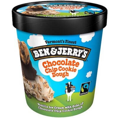 Ben & Jerry's Chocolate Chip Cookie Dough 8 x 473 ml - 