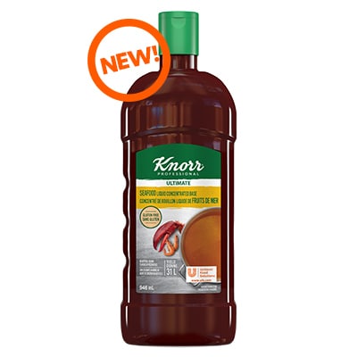 Knorr® Professional Ultimate Liquid Concentrated Seafood Base 946mL 4 pack - 