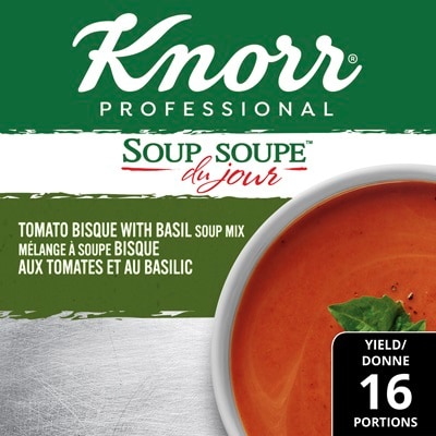 Knorr® Soup Du Jour Bisque aux Tomates et Basilic 4 x 480 gr - 
