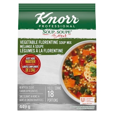 Knorr® Professionnel Soupe du Jour Légumes à la Florentine 4 x 449 gr - 