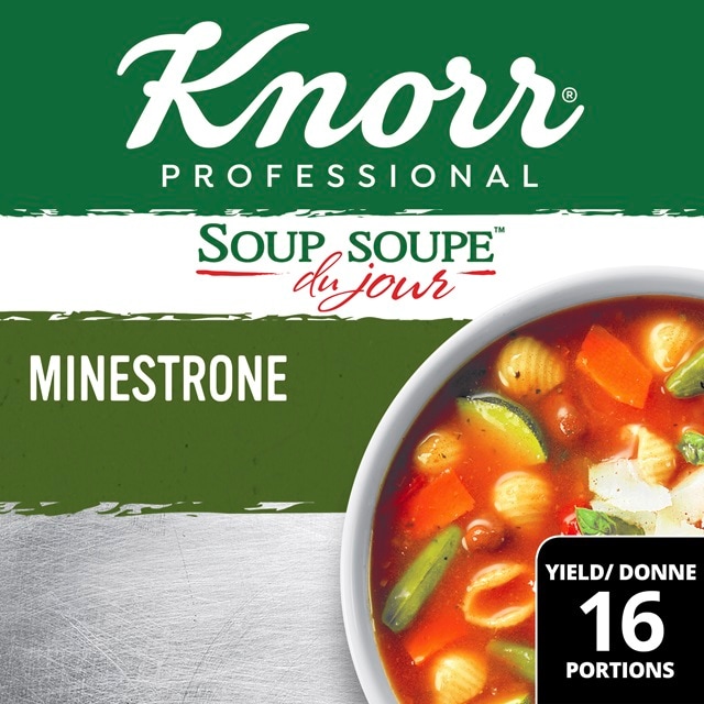 Knorr® Professionnel Soupe du Jour Minestrone 4 x 423 gr - 