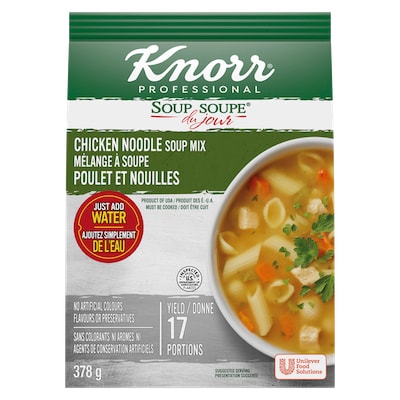 Knorr® Professional Soup Du Jour Mix Chicken Noodle 4 x 378 gr - 