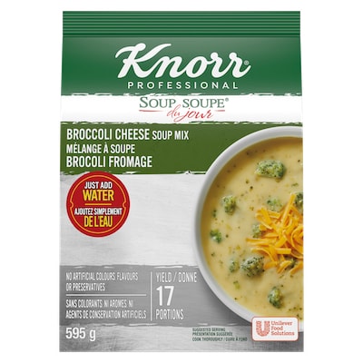 Knorr® Professionnel Soupe du Jour Brocoli Fromage 4 x 595 gr - 