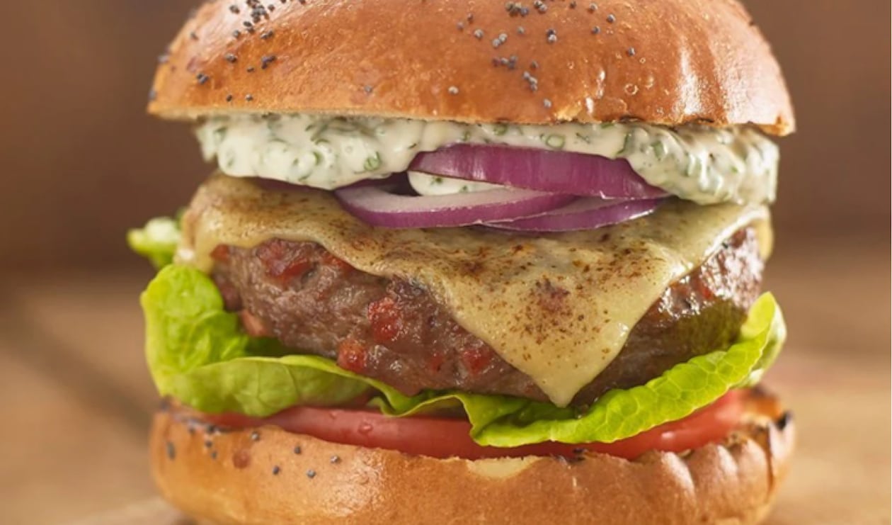 Burger au bœuf et au chorizo – - Recette