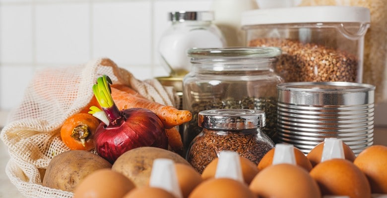 Area storing ingredients containing allergens Area storing ingredients containing allergens