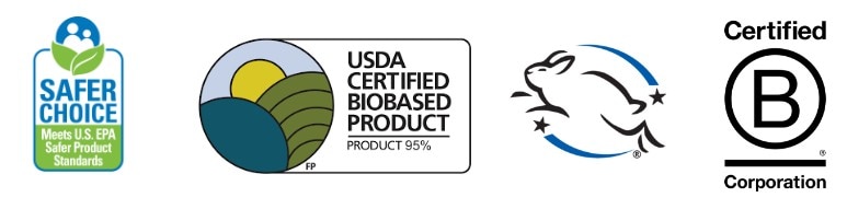 Logos of certifications for this Seventh Generation product. Logos of certifications for this Seventh Generation product.