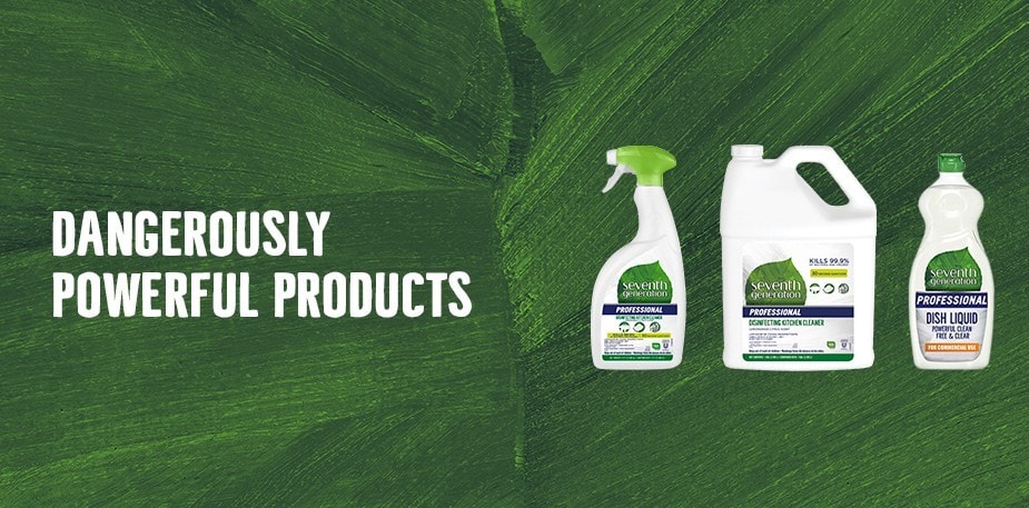 Cleaning Solutions: Seventh Generation® Professional Product Range