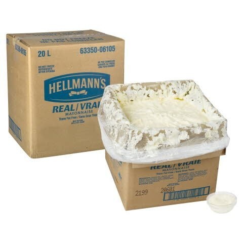 Hellmann's® Real Mayonnaise Bag in Box 1 x 20 L Hellmann's® Real Mayonnaise Bag in Box 1 x 20 L