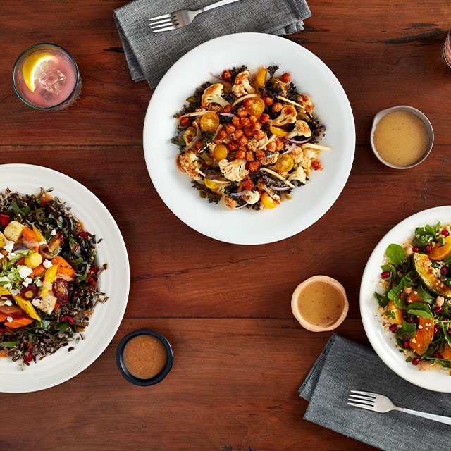 Vegetables Take The Lead Salads & Bowls