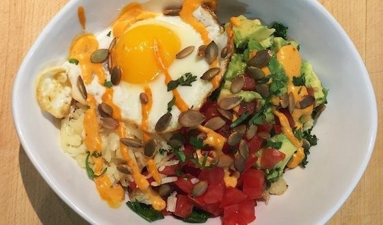 Image of Cauliflower Breakfast Bowl dish Image of Cauliflower Breakfast Bowl dish