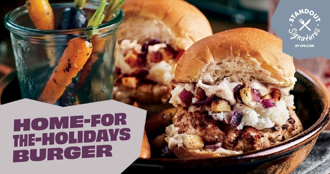 Home For the Holidays Burger