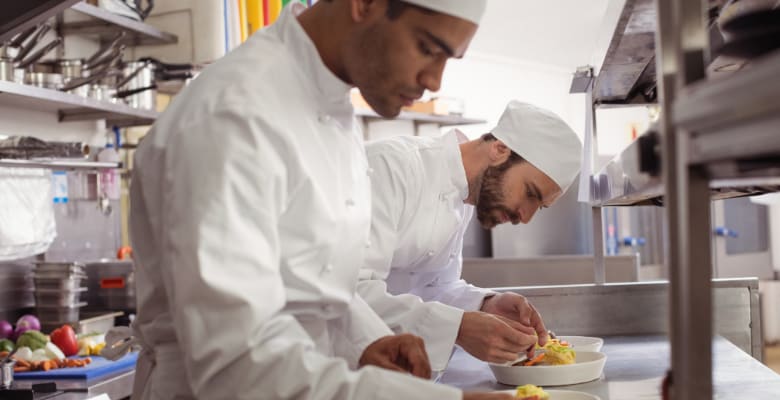 Cooking Techniques - chefs plating dishes Cooking Techniques - chefs plating dishes