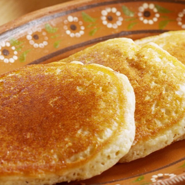 Chef Doña Esthela’s Corn Pancakes Chef Doña Esthela’s Corn Pancakes
