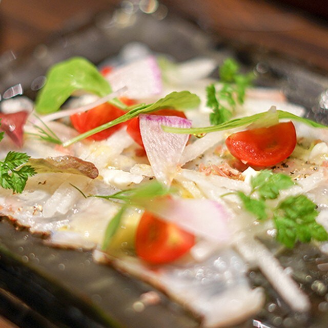 Carpaccio at D.O.M Restaurant Carpaccio at D.O.M Restaurant