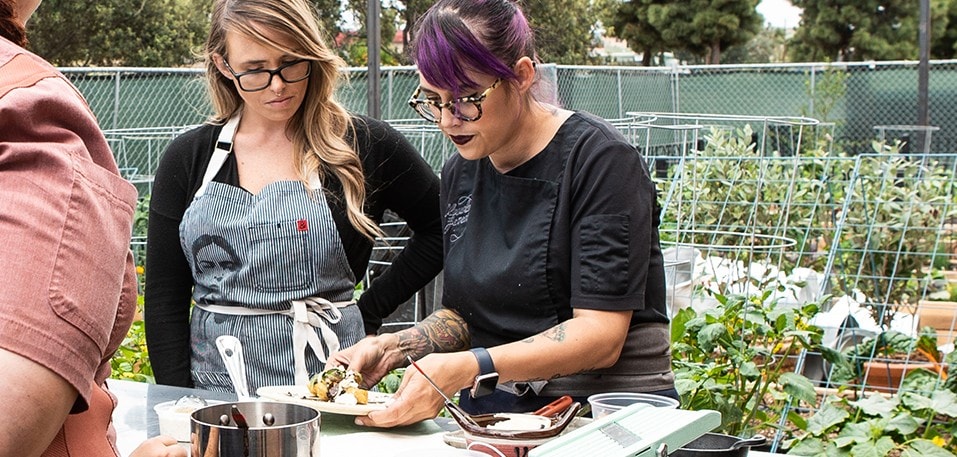 Watch How Chef Claudette Zepeda-Wilkins Excites Passion Within Her Team