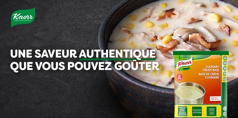 Essayez les bases et bouillons Knorr® Professionnel faits d’ingrédients authentiques Essayez les bases et bouillons Knorr® Professionnel faits d’ingrédients authentiques