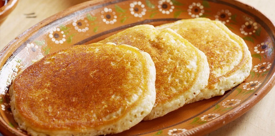 Crêpes de maïs de la chef Doña Esthela