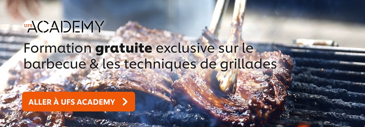 Bannière du cours de barbecue de l'Académie UFS