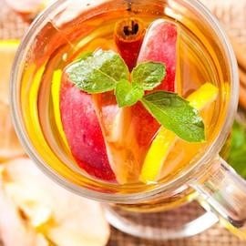 Tisane pomme cannelle à la cerise Tisane pomme cannelle à la cerise