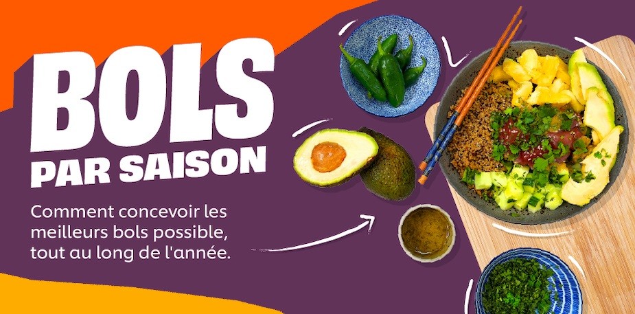 Les bols au fil des saisons