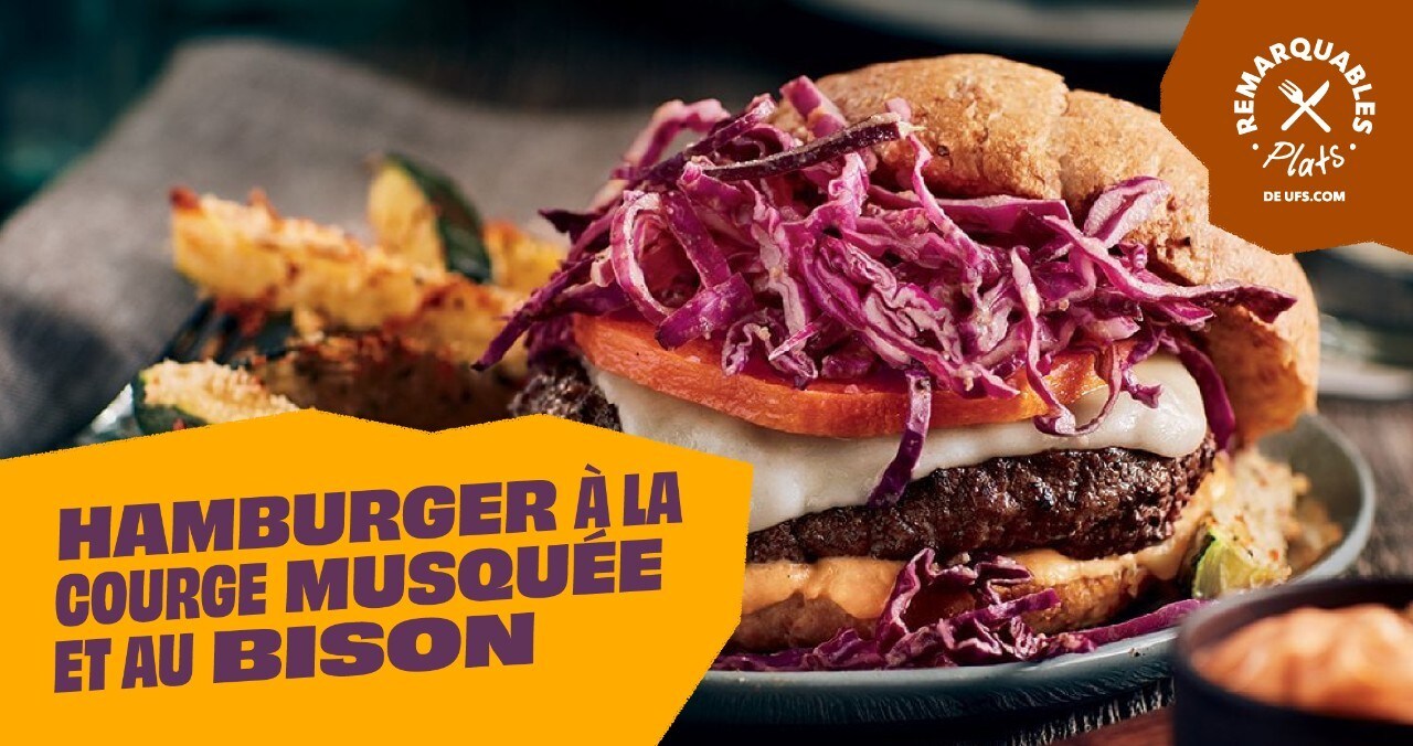 Butternut and Bison Burger