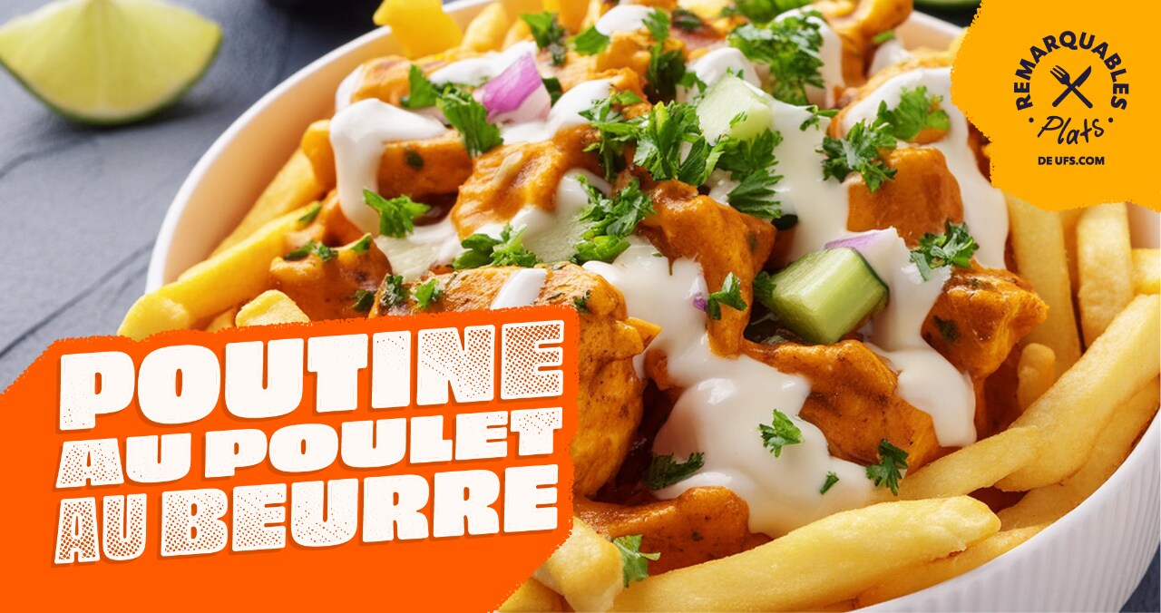 Poutine Au Poulet Au Buerre