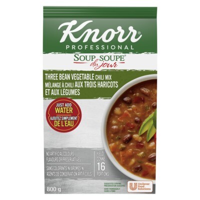Chili aux trois haricots et aux légumes Chili aux trois haricots et aux légumes